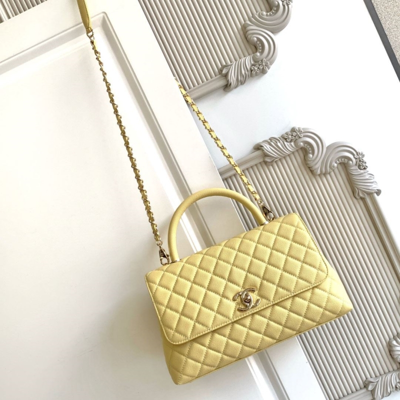 Ch**el top handle bags